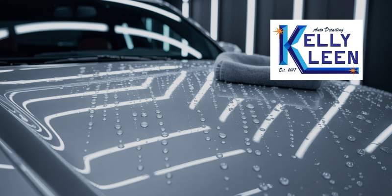 freshly ceramic coated car being maintained during the first month