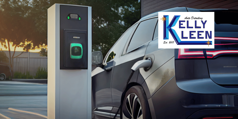 Contact Kelly Kleen today for electric vehicle detailing!