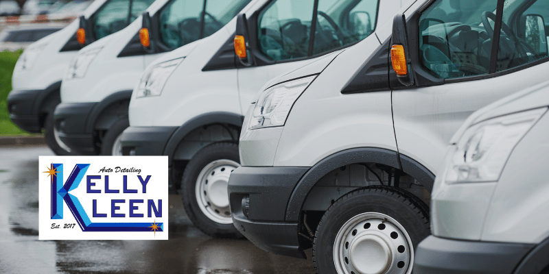 Kelly Kleen is happy to help with your car fleet detailing, just contact us today!