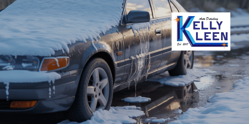 how freezing and thawing damages your car's paint