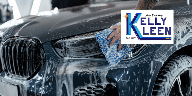 car being washed 