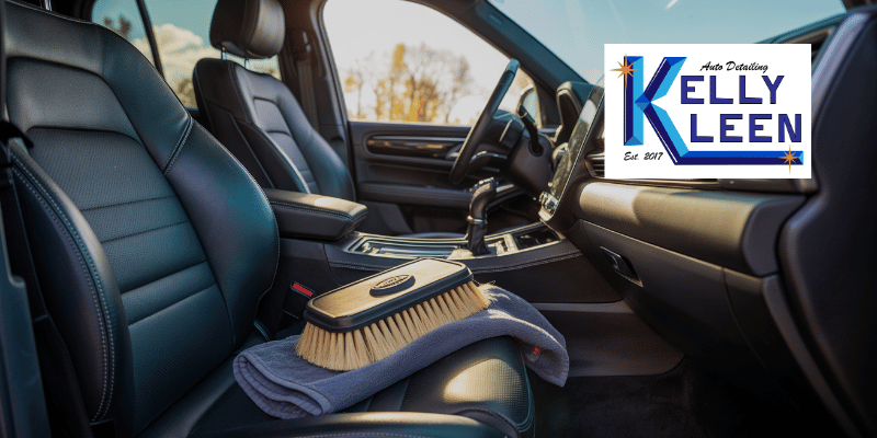 clean car interior after spring detailing in Missouri